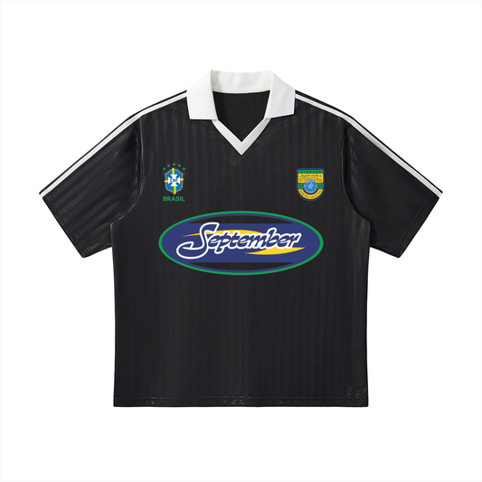 Brasil Collared Futbol Jersey