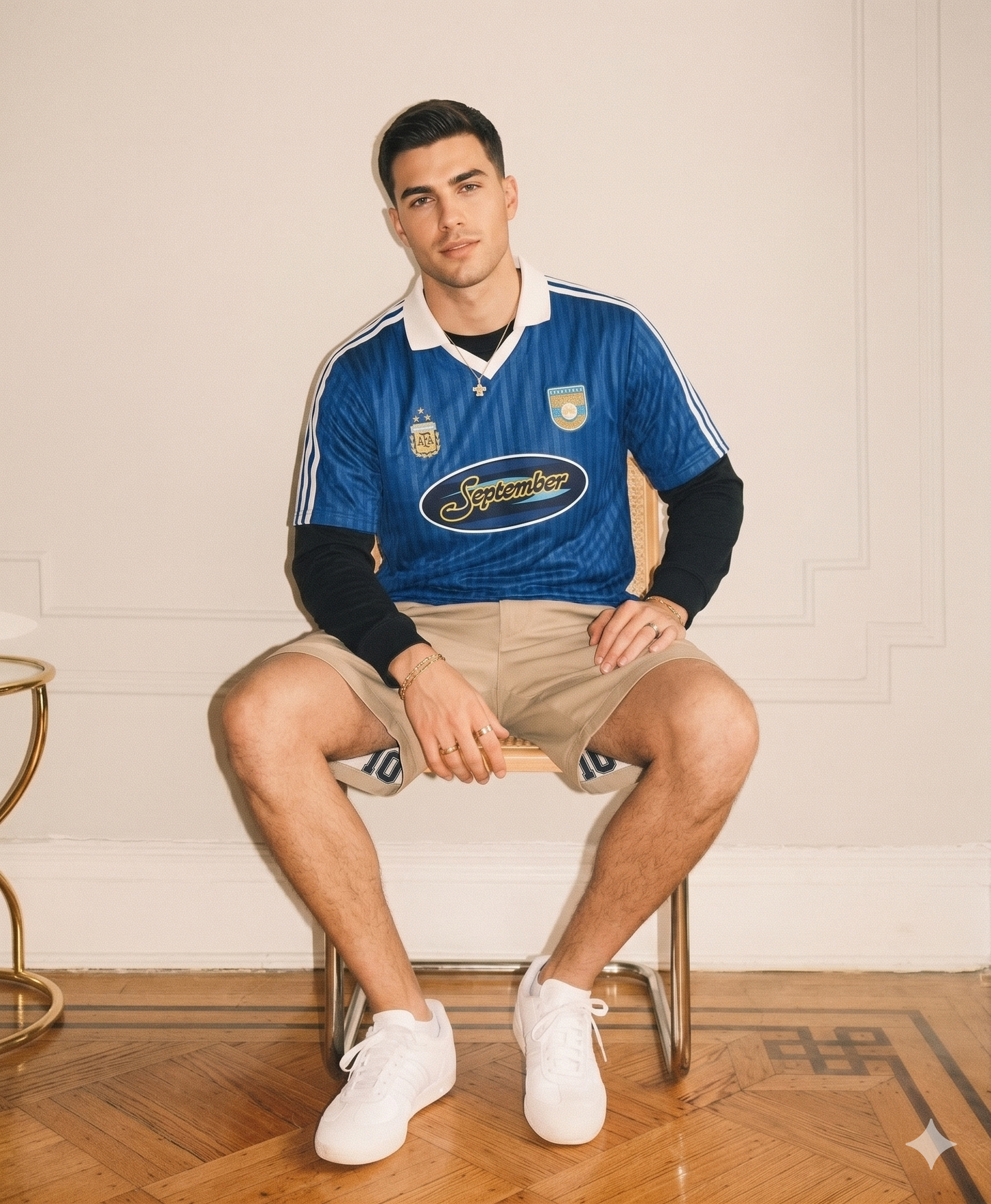 Argentina Collared Futbol Jersey