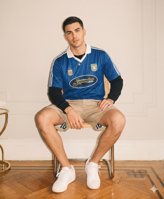 Argentina Collared Futbol Jersey