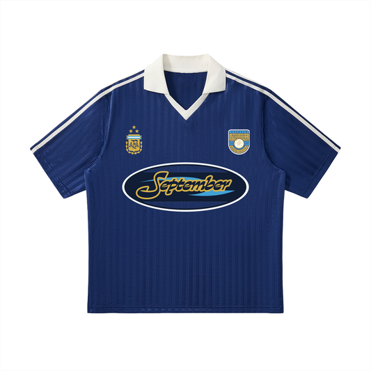 Argentina Collared Futbol Jersey